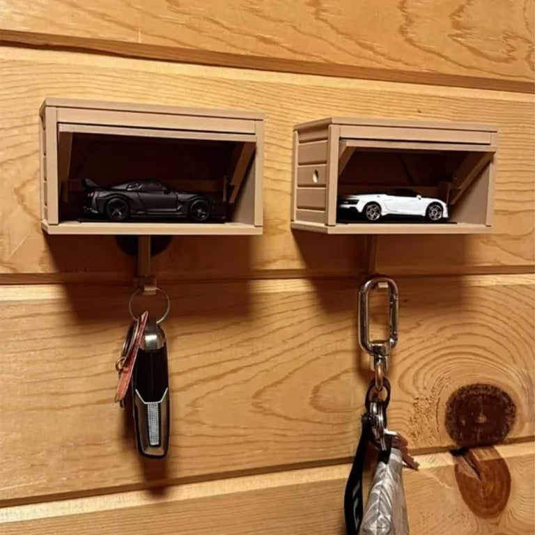 Mini Garage Key Rack