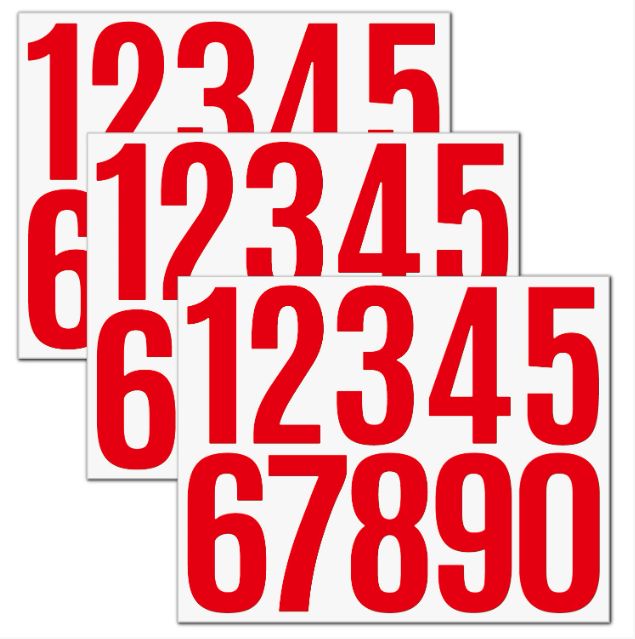Reflective Number Plate Stickers and Spray