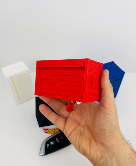 Mini Garage Key Rack